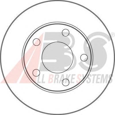 Купити 17056 ABS Диск заднього гальма