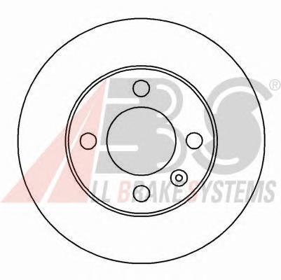 Диск переднього гальма ABS 16541 ціна, від 22.15 USD