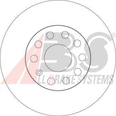 Ремкомплект передніх гальм ABS 17521