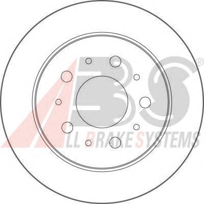 Задні дискові гальма ABS 17461 ціна, від 44.11 USD