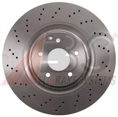 Диск переднього гальма ABS 17367 ціна, від 76.36 USD