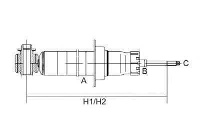 Циліндр підвіски Z2033G SCT