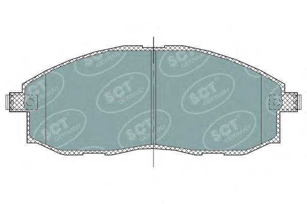 Гальмівні колодки SCT SP324 ціна, від 23.30 USD