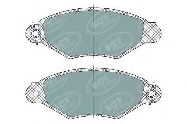Гальмівні колодки SCT SP312 ціна, від 18.60 USD