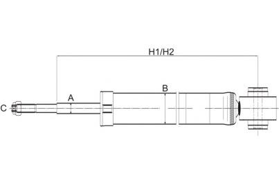 Z1225 SCT Амортизатори задні