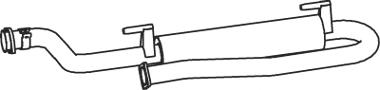 Купити FP3546G24 Polmostrow Глушник, передня частина