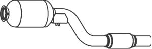Купити A901490321980 Mercedes Перетворювач відпрацьованих газів