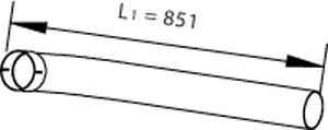DIN47190 Dinex Середній глушник