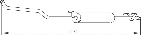 Глушник, передня частина Polmostrow FP3546G24