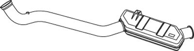 Глушилка задня Bosal 233177