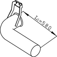 10696SC Vanstar Глушник, задня частина