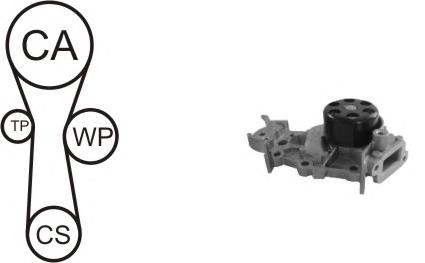 Комплект ГРМ WPK174101 Airtex
