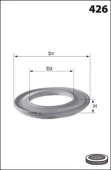 EL3181 Mecafilter фільтр повітряний