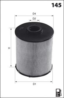 ELG5408 Mecafilter фільтр паливний