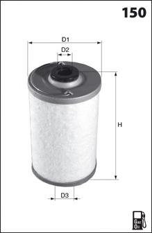 ELG5501 Mecafilter фільтр паливний
