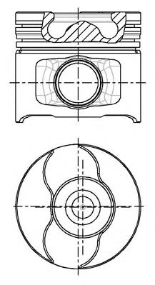 Поршень в зборі Mahle Original 101500 ціна, від 96.26 USD