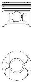 0013602 Mahle Original Поршень в зборі