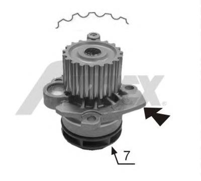 Купити 1775 Airtex Насос охолоджуючої рідини