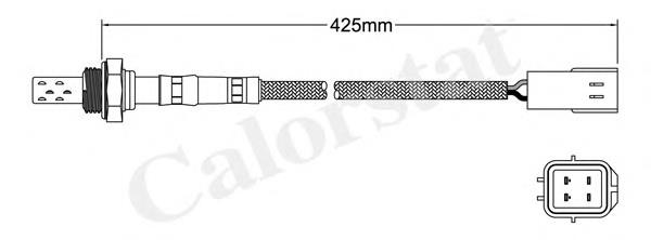 Лямбдазонд, датчик кисню LS140460 Vernet