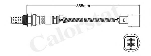 Лямбдазонд, датчик кисню LS140498 Vernet