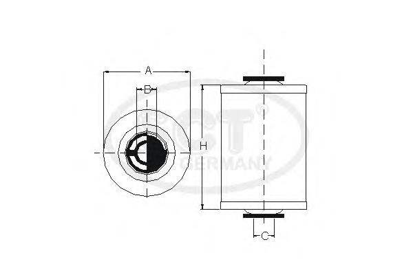 Фільтр паливний SCT SL601