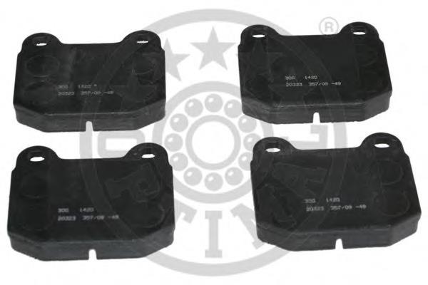 Гальмівні колодки Optimal 01420 ціна, від 40.17 USD