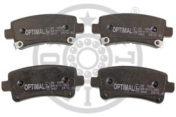 Купити 12454 Optimal Задні колодки