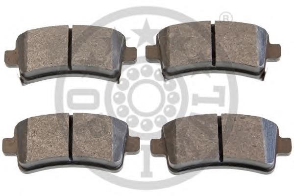 Задні гальмівні колодки Optimal 12454 ціна, від 19.10 USD