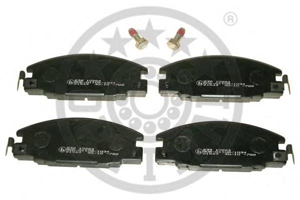 10264 Optimal Передні гальмівні колодки