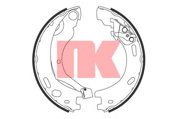 Колодки ручника 2712769 NK