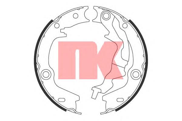 Купити 2734784 NK Гальмівні колодки гальма стоянки