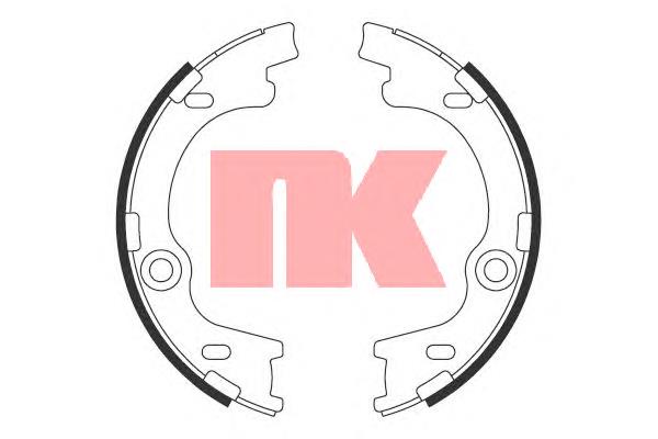 2734790 NK Гальмівні колодки ручника