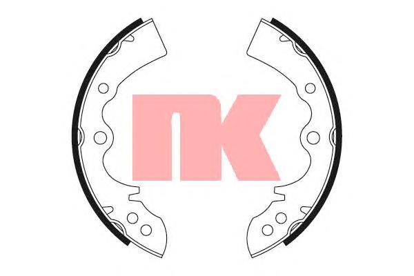 C03002JC Japan Cars Колодки гальмівні задні, барабанні