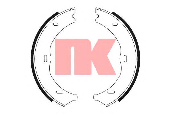 Купити 2733722 NK Гальмівні колодки гальма стоянки