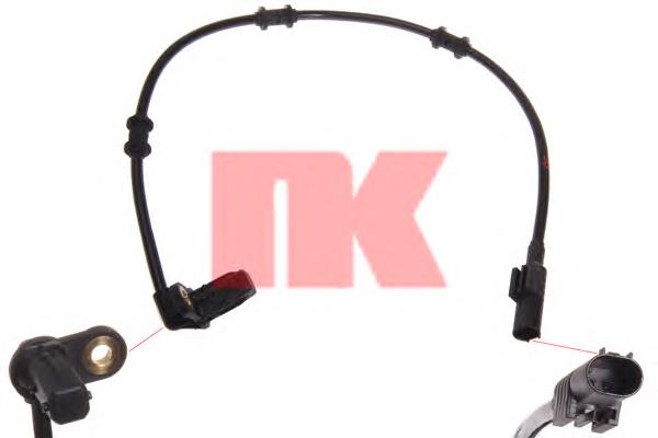 Купити 293338 NK Датчик АБС (ABS) задній, правий