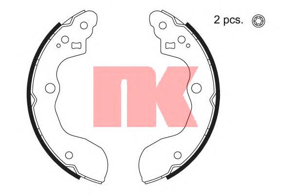 Колодки гальмові задні, барабанні NK 2752821 ціна, від 30.89 USD
