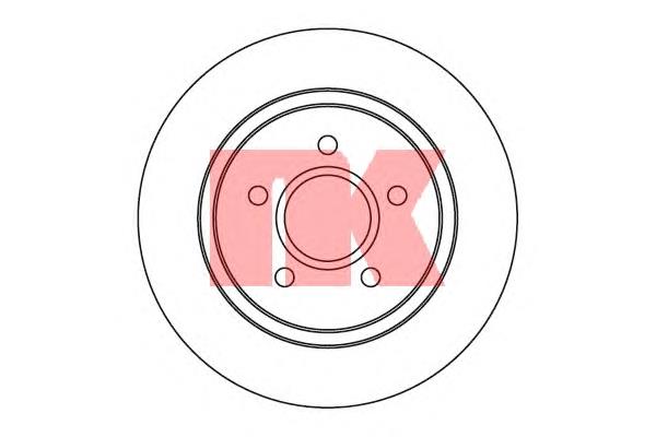 204847 NK Дискові гальма