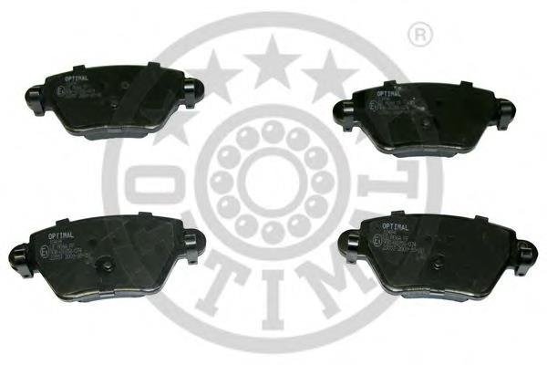 Задні гальмівні колодки 10494 Optimal