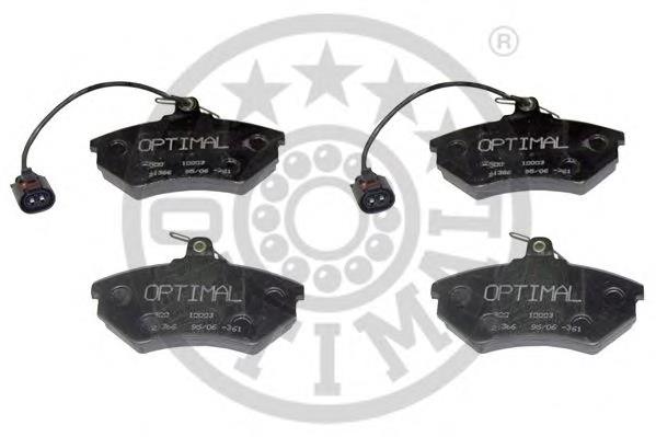 Купити 10003 Optimal Колодки гальмівні передні, дискові