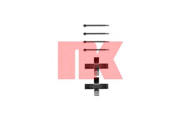 Ремкомплект супорту гальмівного переднього NK 7947925 ціна, від 4.81 USD