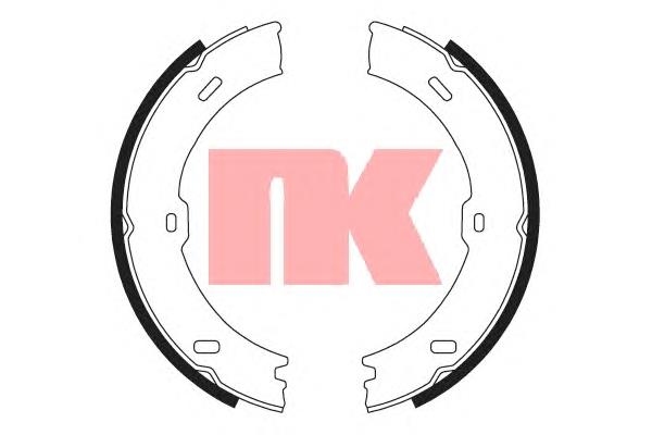 Колодки ручника / стоянкового гальма NK 2733782 ціна, від 20.71 USD