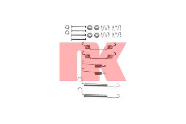 Монтажний комплект задніх барабанних колодок 7936766 NK