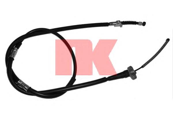 Трос стоянкового гальма задній лівий NK 904589 ціна, від 12.06 USD