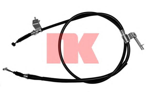 Трос стоянкового гальма задній лівий NK 903257 ціна, від 25.59 USD