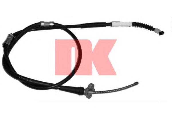 Трос стоянкового гальма задній лівий NK 9045127 ціна, від 12.23 USD