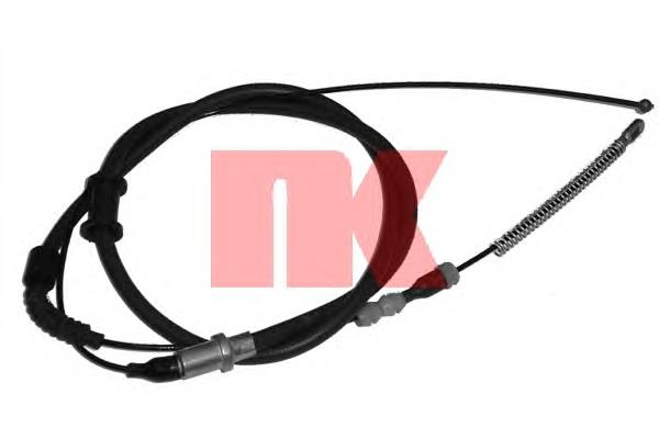 Трос стоянкового гальма задній правий NK 903695 ціна, від 9.95 USD
