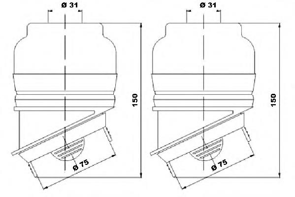Пильник рульової тяги Mercedes A1634620196 ціна, від 5.64 USD