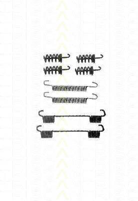 Ремкомплект гальмівних колодок 8105102605 Triscan