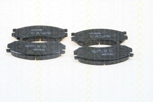 811014947 Triscan колодки гальмівні передні, дискові