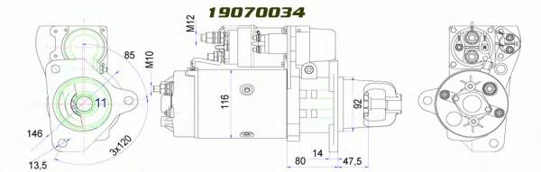 Купити 19070034 Delco Remy Стартер